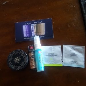 Makeup bundle Sephora and Urban Decay and moisturi